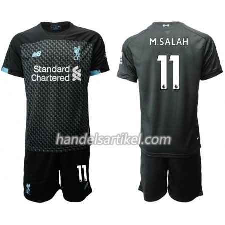 Liverpool M.SALAH 11 Kinder Ausweich Trikotsatz 2019/20 Kurzarm (+ Kurze Hosen)